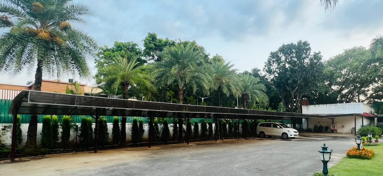 Parking Shed (CM House, Chandigarh)